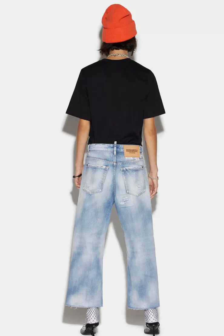 Dsquared2 Light Super Ripped Wash L.A. Jeans>Donna Jeans