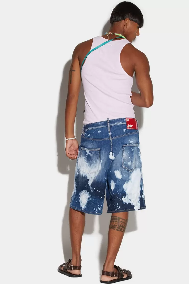 Dsquared2 Light Surfer Wash Surfer Shorts>Uomo Pantaloni Corti