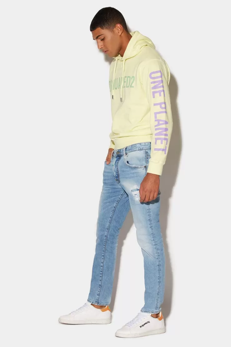 Dsquared2 Light Wash Skater Jeans>Uomo Jeans
