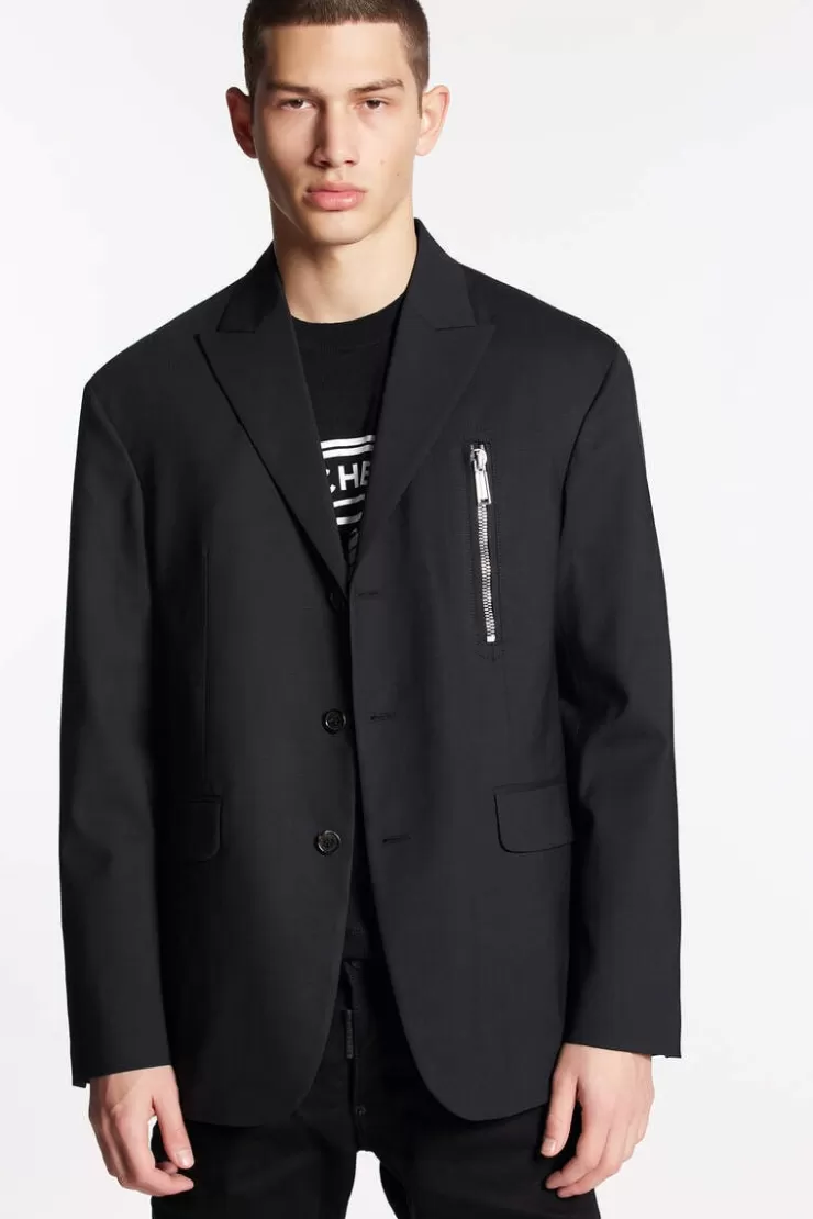 Dsquared2 Manchester City Aviator Jacket>Uomo Abiti & Giacche
