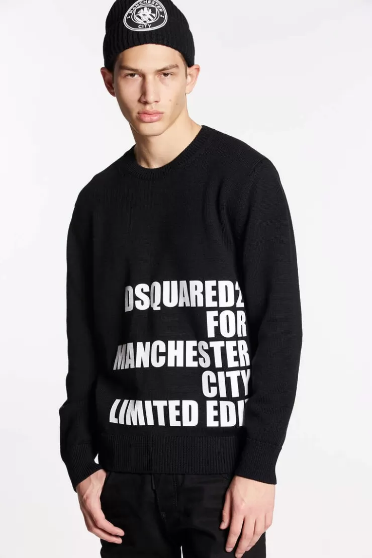 Dsquared2 Manchester City Knit>Uomo Maglieria