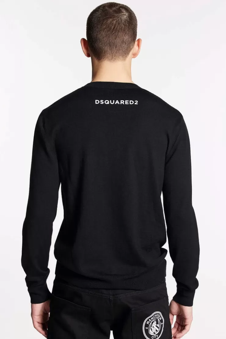 Dsquared2 Manchester City Knit>Uomo Maglieria