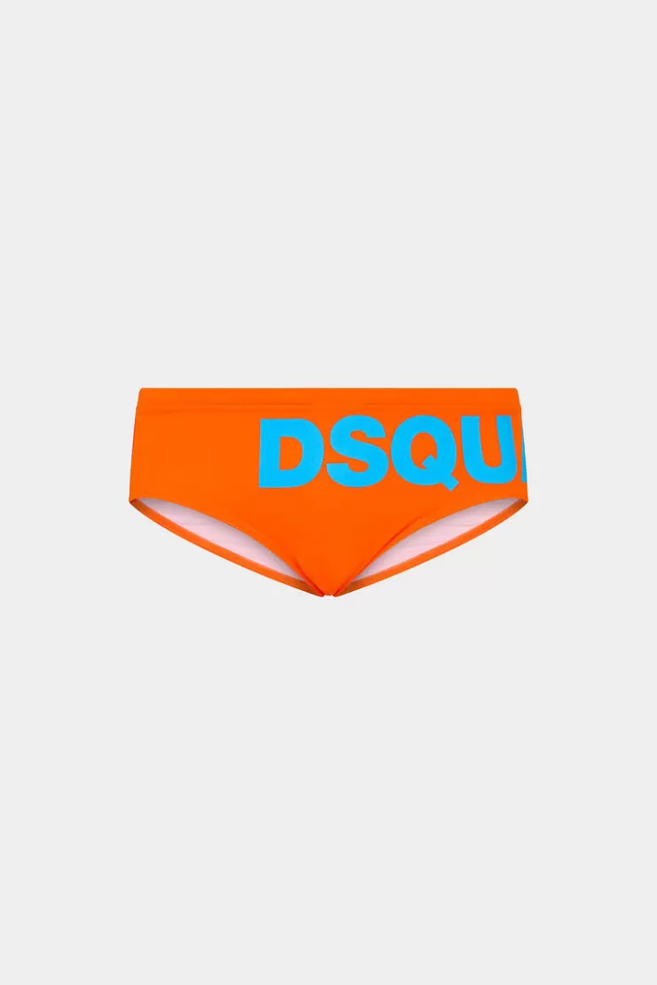 Dsquared2 Maxi Logo Swim Brief>Uomo Costumi