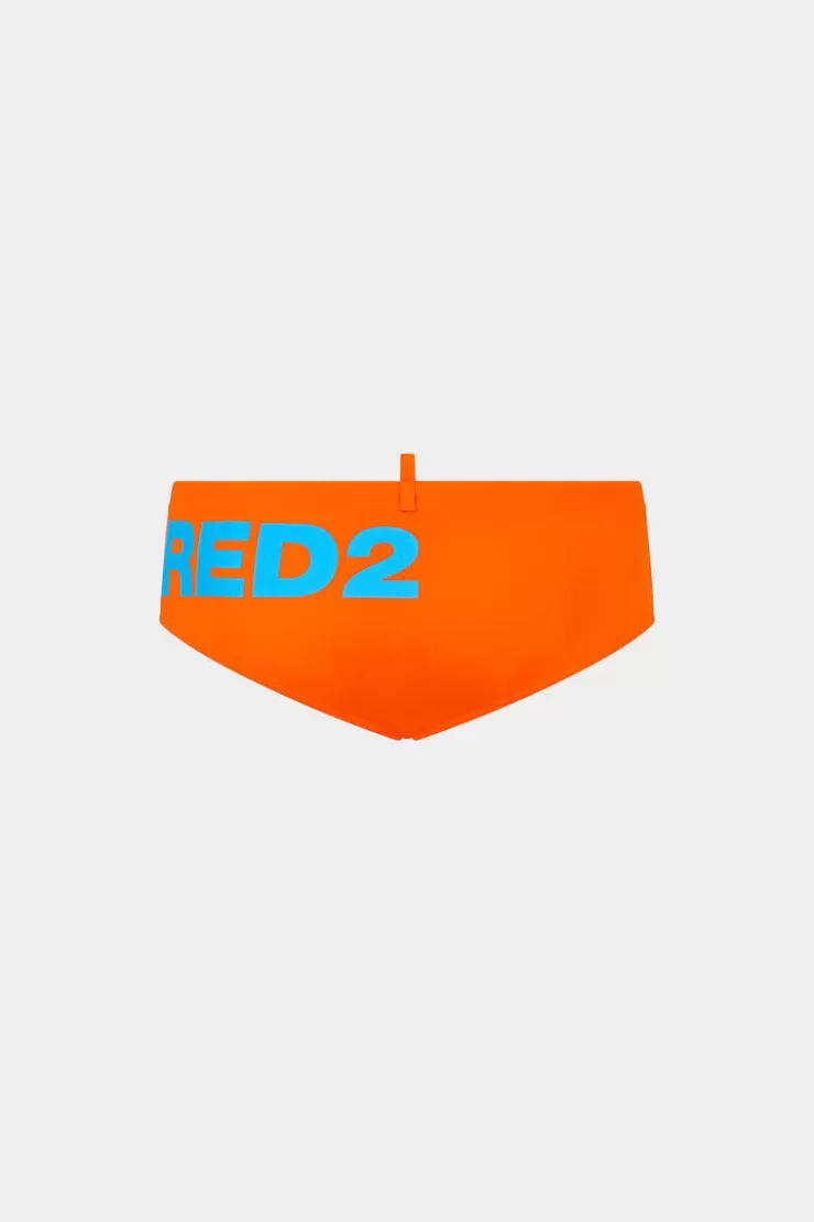 Dsquared2 Maxi Logo Swim Brief>Uomo Costumi
