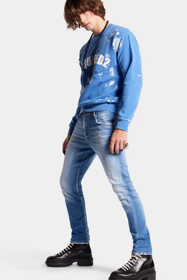 Dsquared2 Medium Dc Wash Classic Kenny Jeans>Uomo Jeans