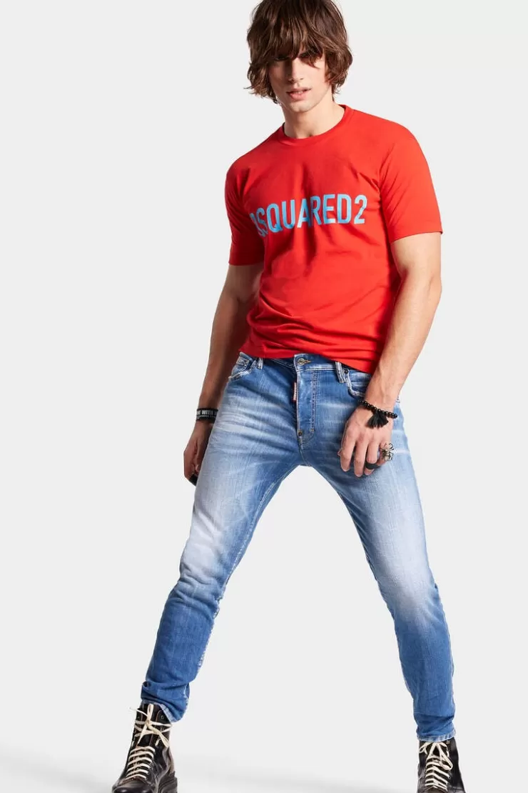 Dsquared2 Medium Dc Wash Skater Jeans>Uomo Jeans