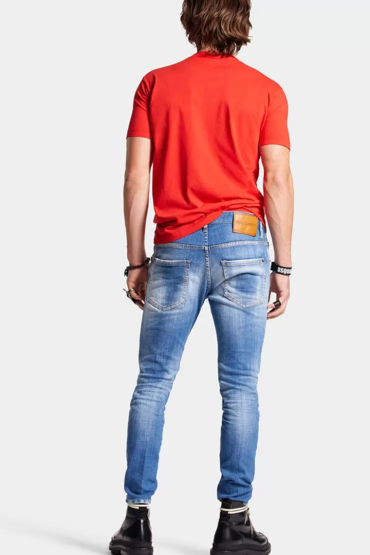Dsquared2 Medium Dc Wash Skater Jeans>Uomo Jeans