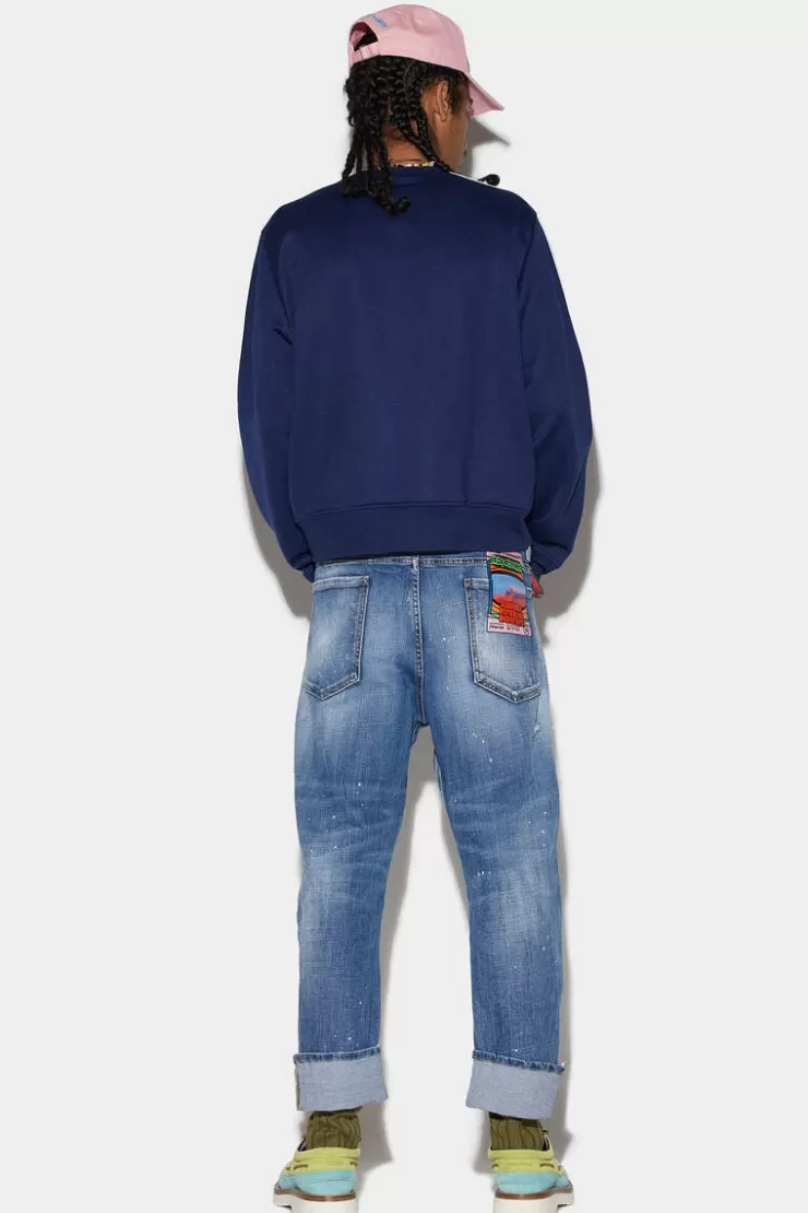 Dsquared2 Medium E Square Wash Big Brother Jeans>Uomo Jeans