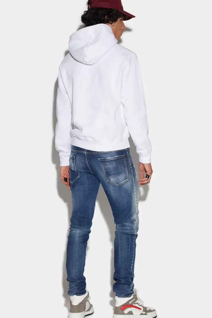 Dsquared2 Medium Stapled Clean Wash Slim Jeans>Uomo Jeans