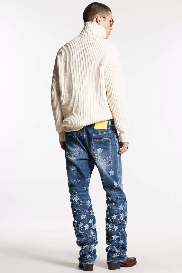 Dsquared2 Medium Stars Wash Roadie Jeans>Uomo Jeans