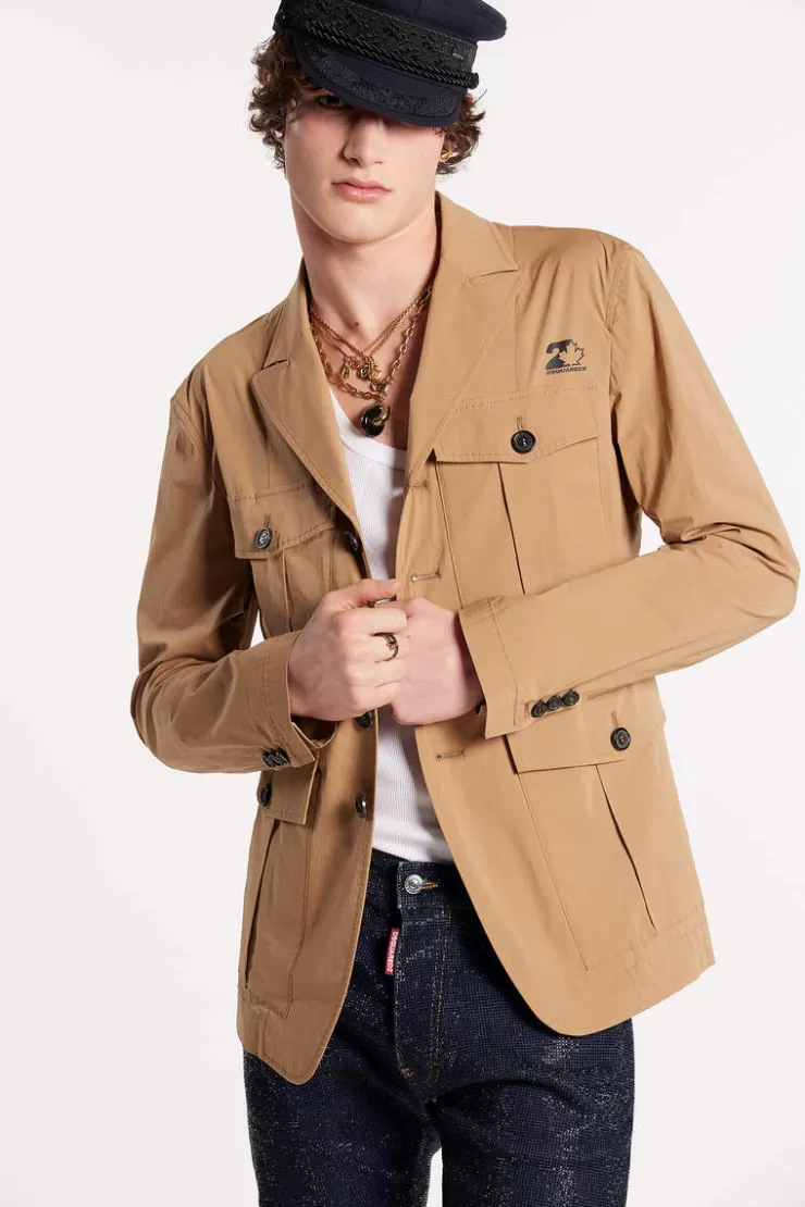 Dsquared2 Military Blazer>Uomo Abiti & Giacche
