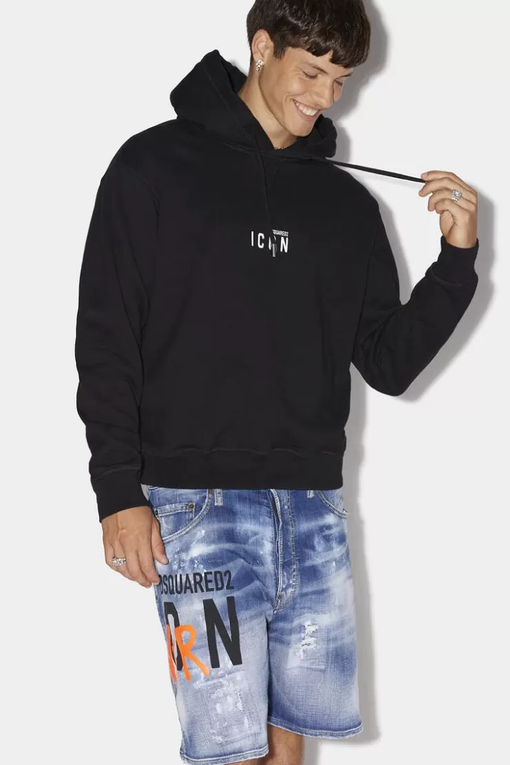 Dsquared2 Mini Icon Hoodie>Uomo Felpe