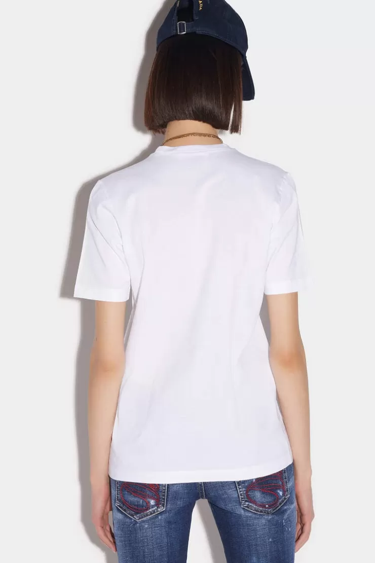 Dsquared2 Mini Icon T-Shirt>Donna Top & T-Shirt