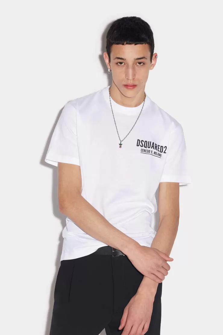 Dsquared2 Mini Logo Ceresio 9 T-Shirt>Uomo T-Shirt & Polo