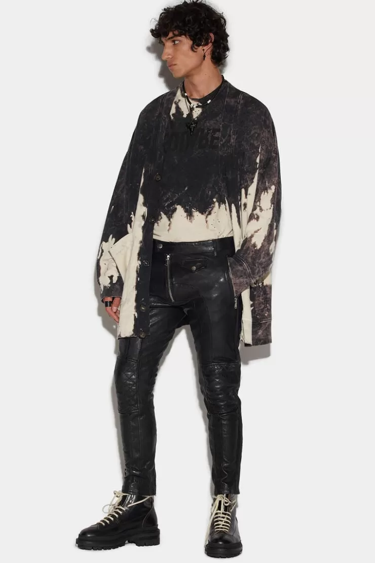 Dsquared2 Multizip Sexy Biker Pants>Uomo Pantaloni