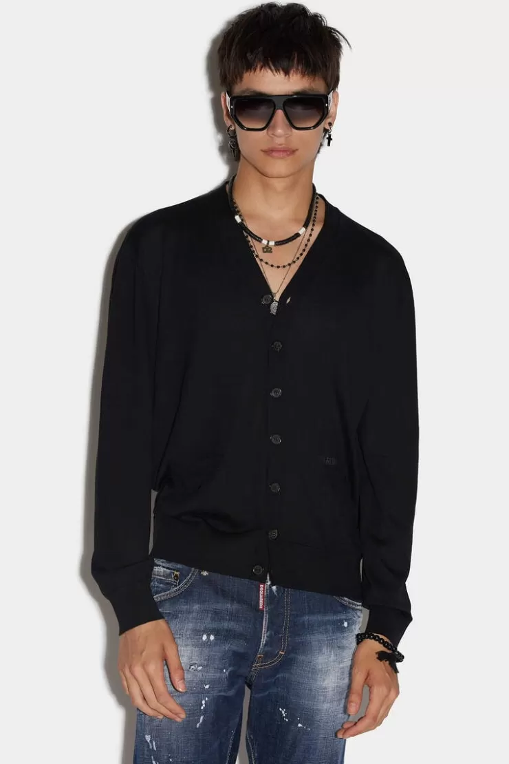 Dsquared2 Neon Cardigan>Uomo Maglieria