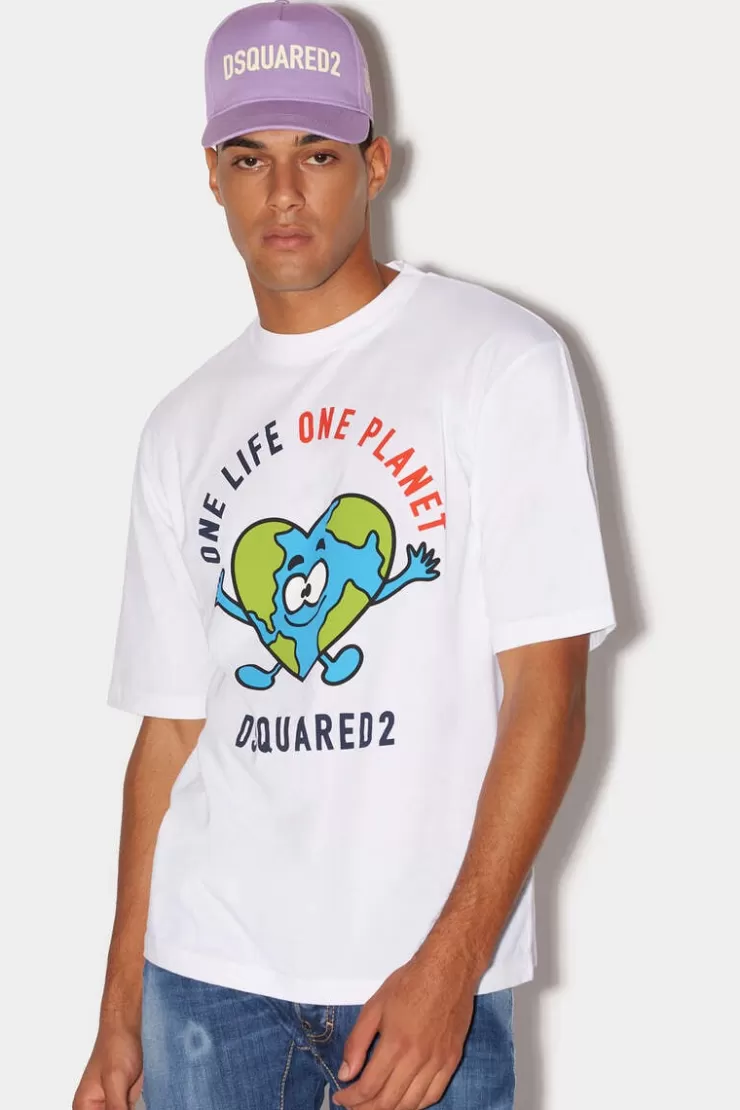 Dsquared2 One Life Loose T-Shirt>Uomo T-Shirt & Polo