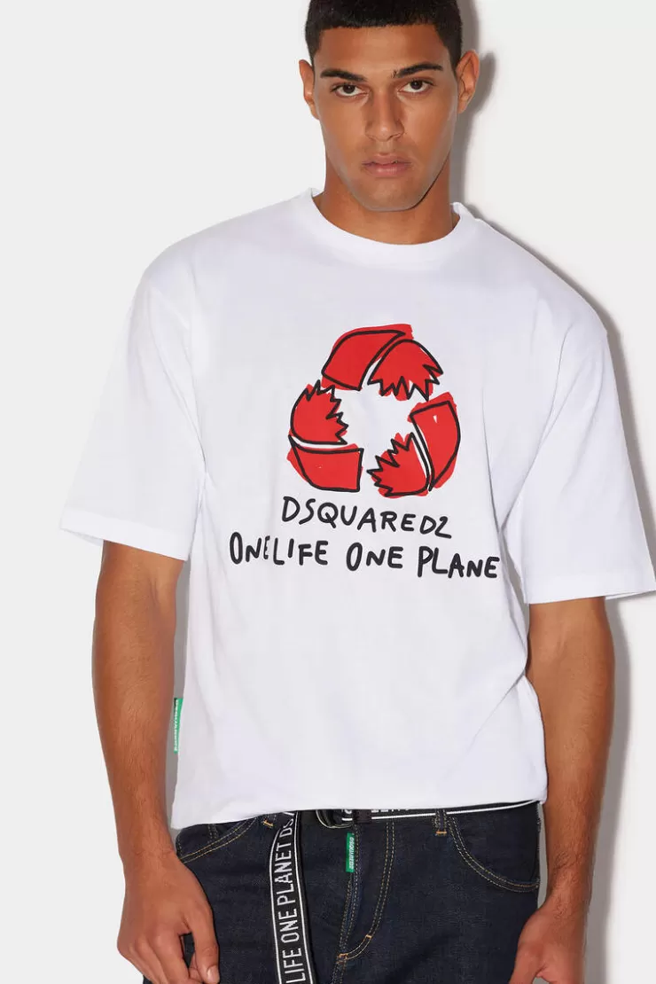 Dsquared2 One Life Loose T-Shirt>Uomo T-Shirt & Polo