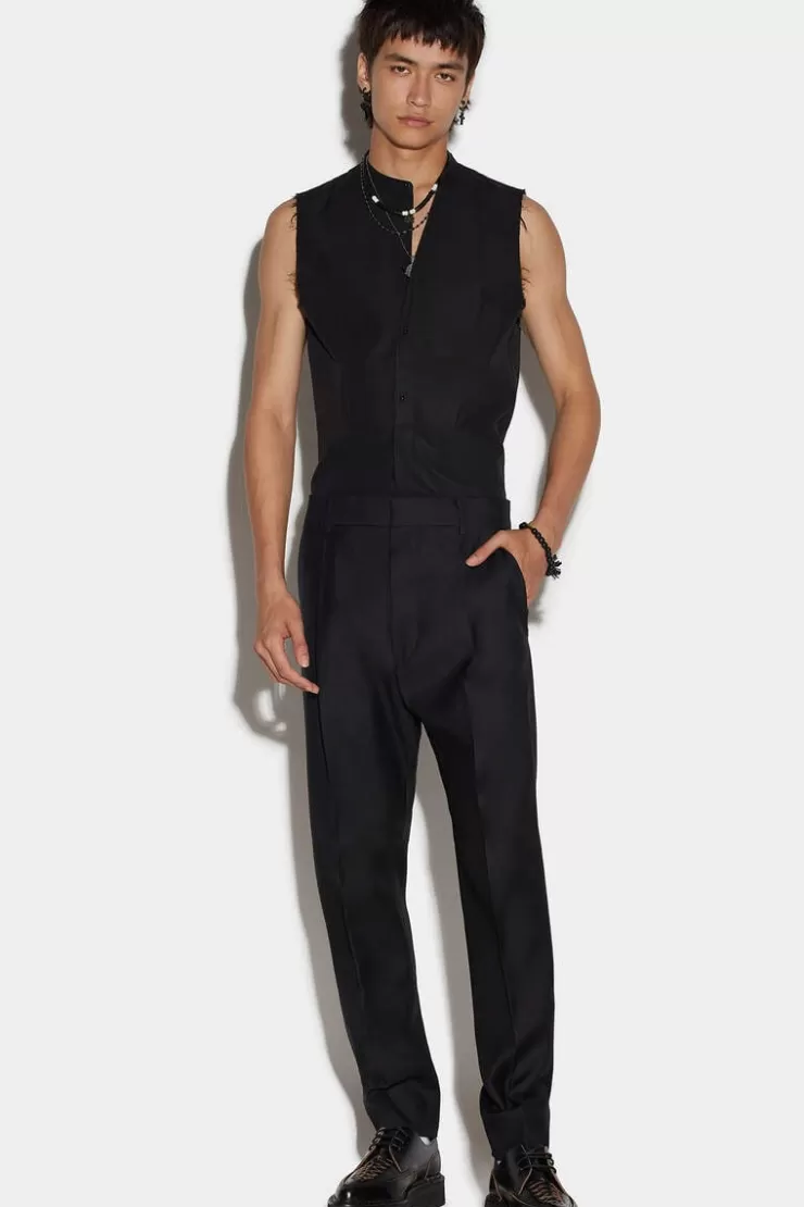 Dsquared2 One Pleat Aviator Pants>Uomo Pantaloni