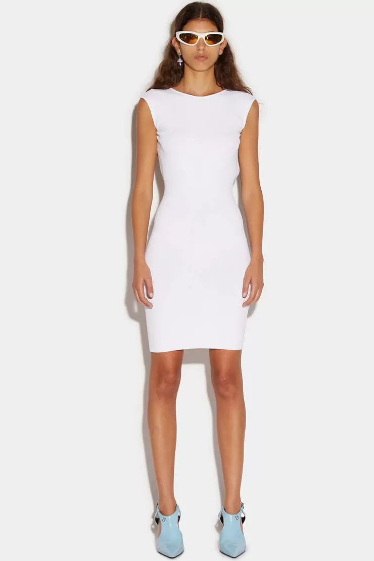 Dsquared2 Open Back Bodycon Dress>Donna Vestiti E Tute