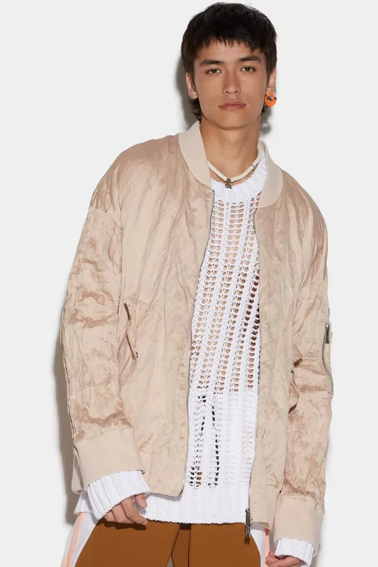 Dsquared2 Oversize Bomber>Uomo Cappotti & Giubbotti