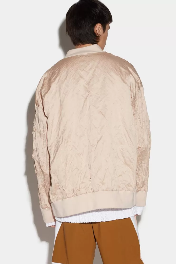 Dsquared2 Oversize Bomber>Uomo Cappotti & Giubbotti