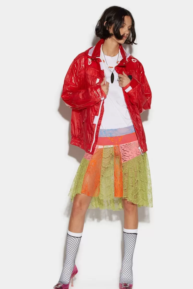Dsquared2 Panneled Mini Skirt>Donna Gonne