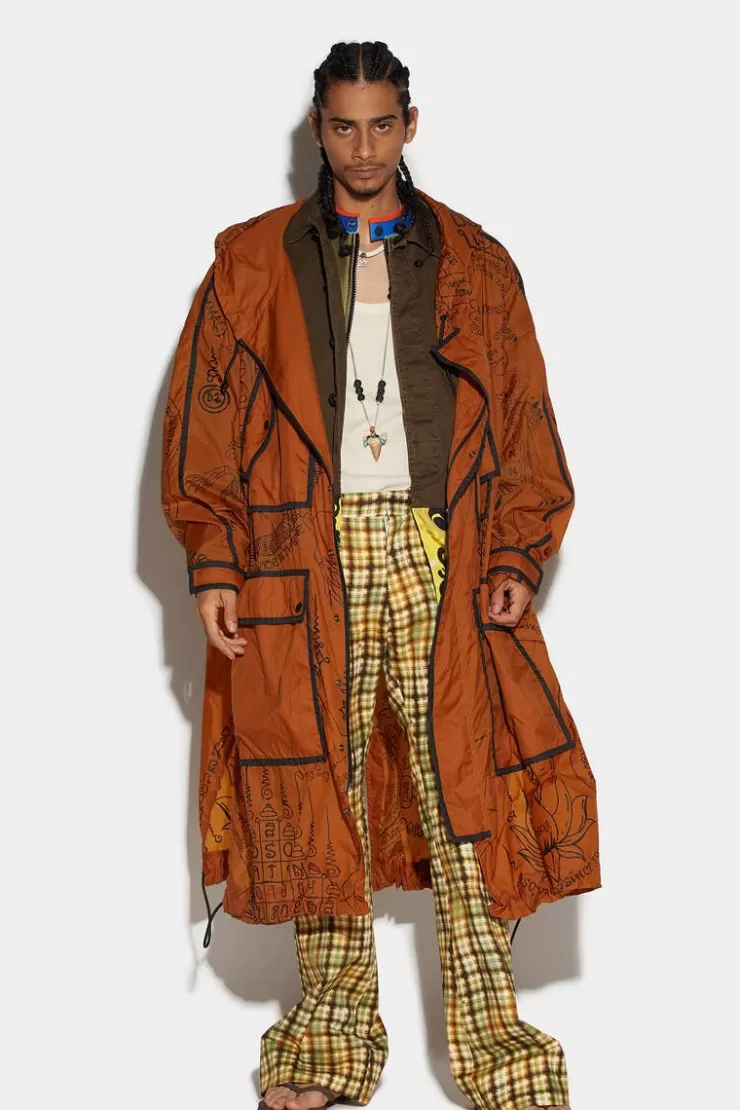 Dsquared2 Parka Coat>Uomo Cappotti & Giubbotti