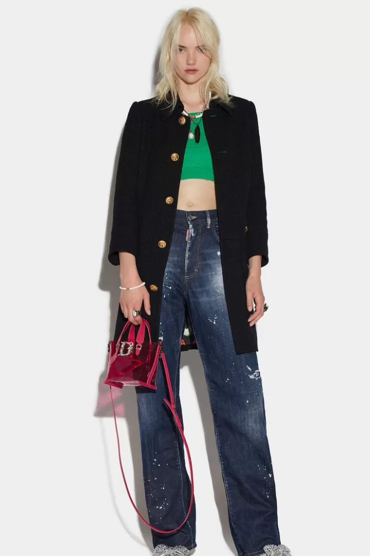 Dsquared2 Patch Pocket Coat>Donna Cappotti & Giubbotti