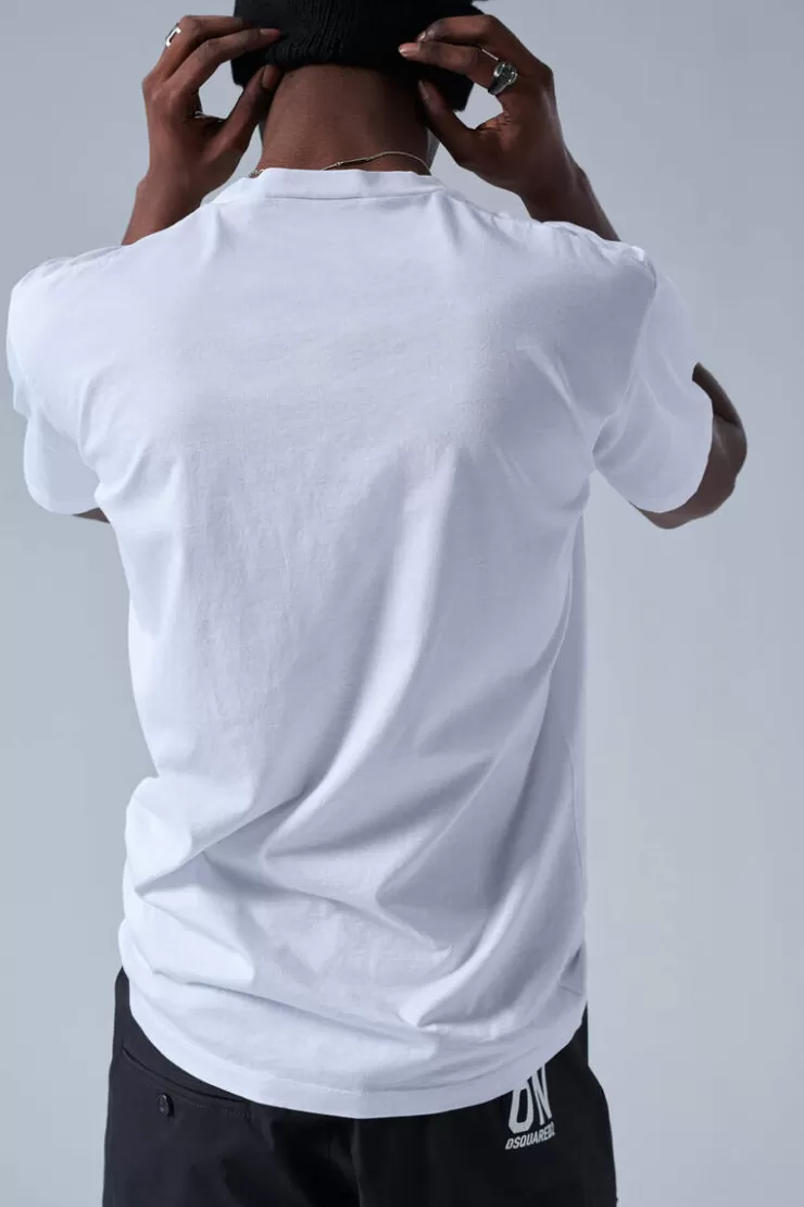 Dsquared2 Pixeled Icon Cool T-Shirt>Uomo T-Shirt & Polo