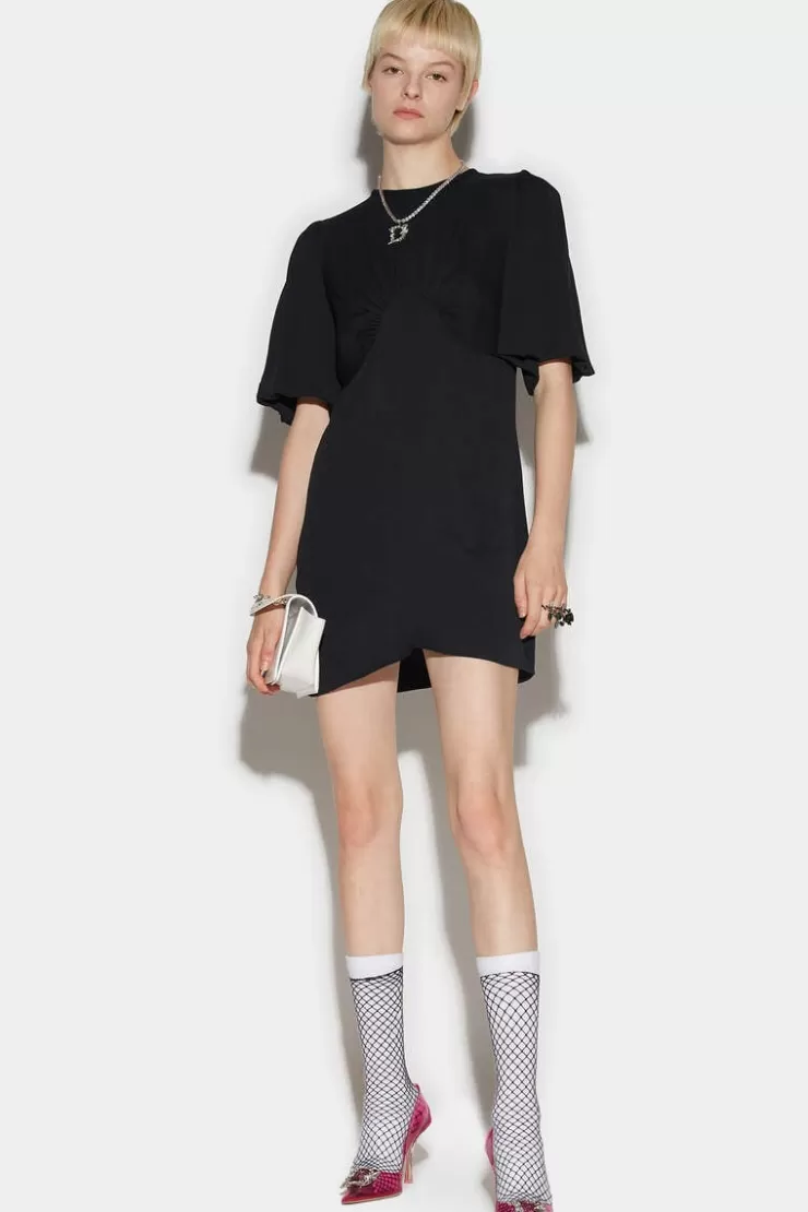 Dsquared2 Puff Shortsleeves Mini Dress>Donna Vestiti E Tute