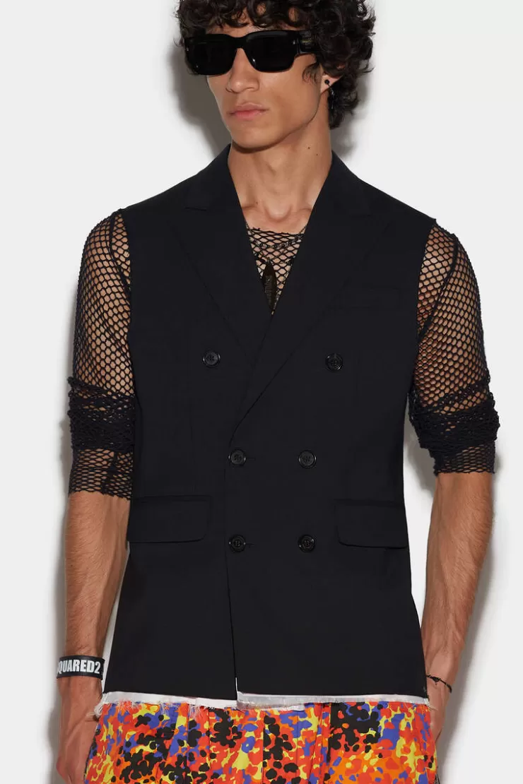 Dsquared2 Raw Cut London Vest>Uomo Abiti & Giacche