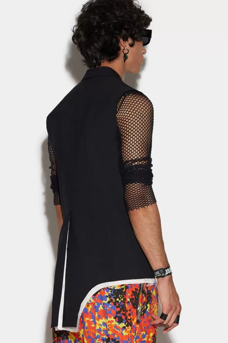Dsquared2 Raw Cut London Vest>Uomo Abiti & Giacche