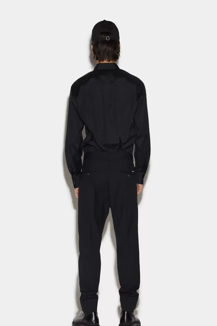 Dsquared2 Raw Cut One Pleat Pants>Uomo Pantaloni