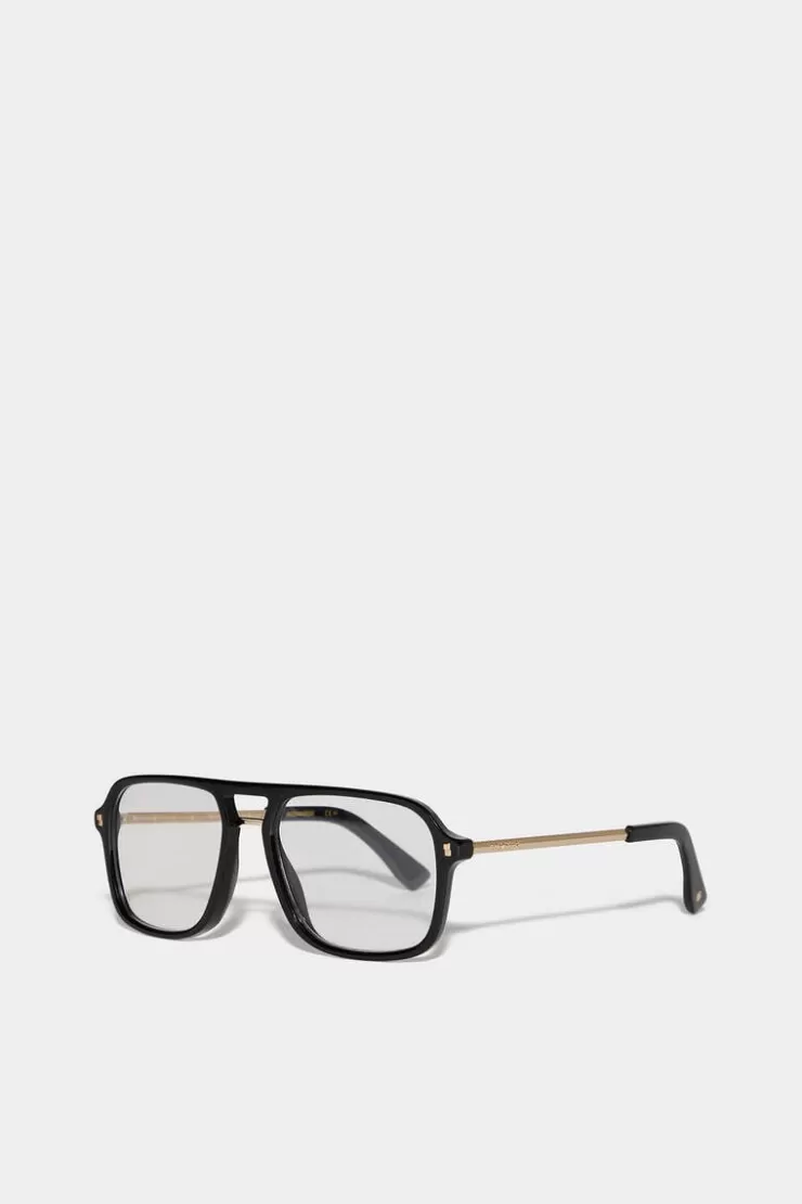 Dsquared2 Refined Black Optical Glasses>Donna Occhiali