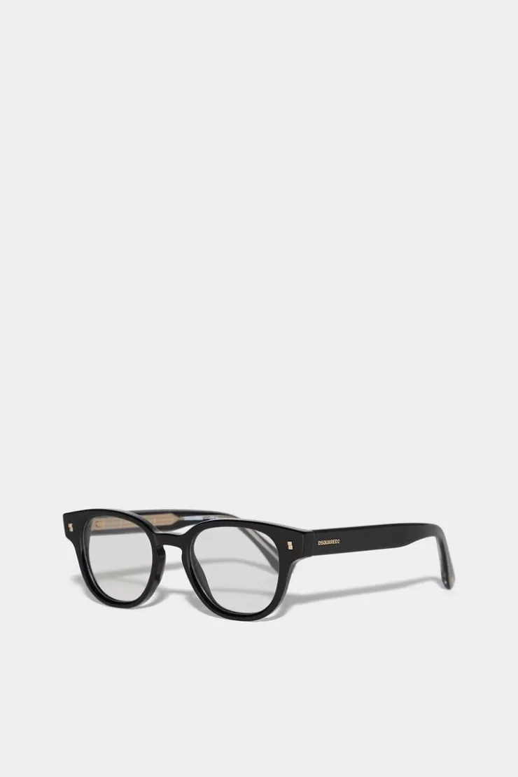 Dsquared2 Refined Black Optical Glasses>Donna Occhiali