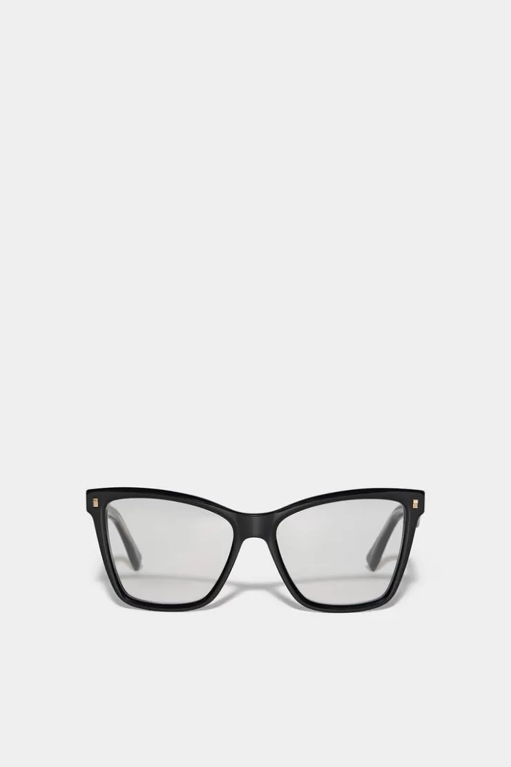 Dsquared2 Refined Black Optical Glasses>Uomo Occhiali