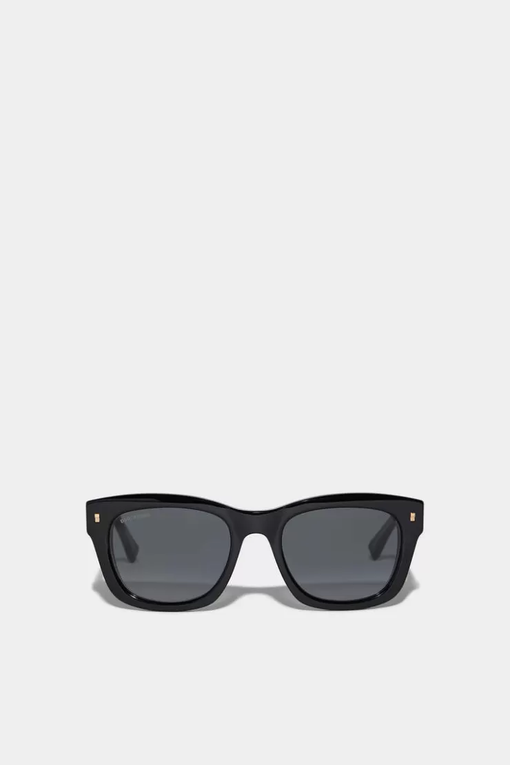 Dsquared2 Refined Black Sunglasses>Uomo Occhiali
