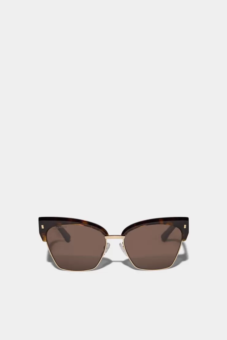Dsquared2 Refined Havana Sunglasses>Donna Occhiali