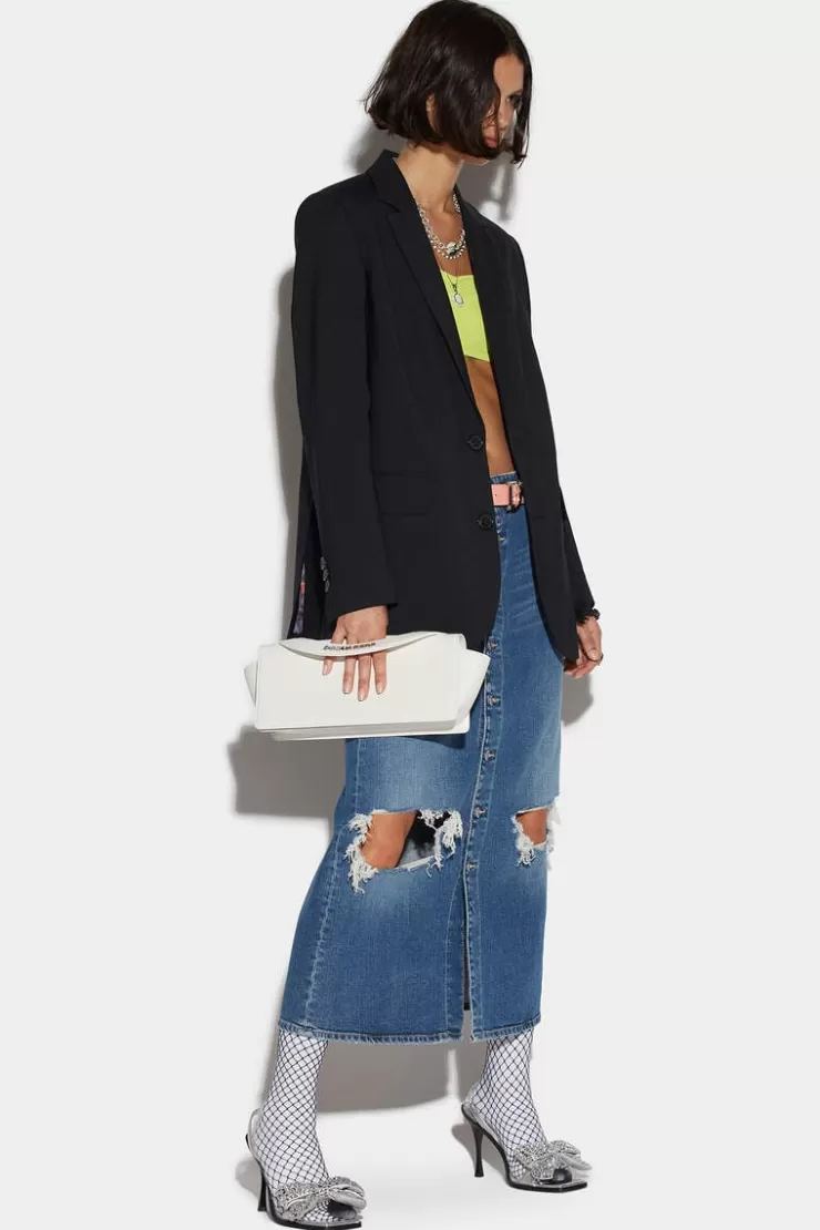 Dsquared2 Ripped-Knee Skirt>Donna Gonne