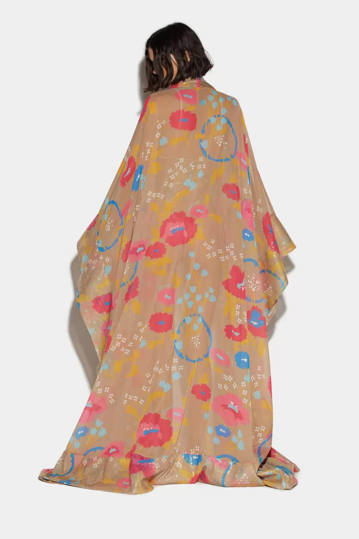 Dsquared2 Sequins Tulle Kaftan>Donna Costumi