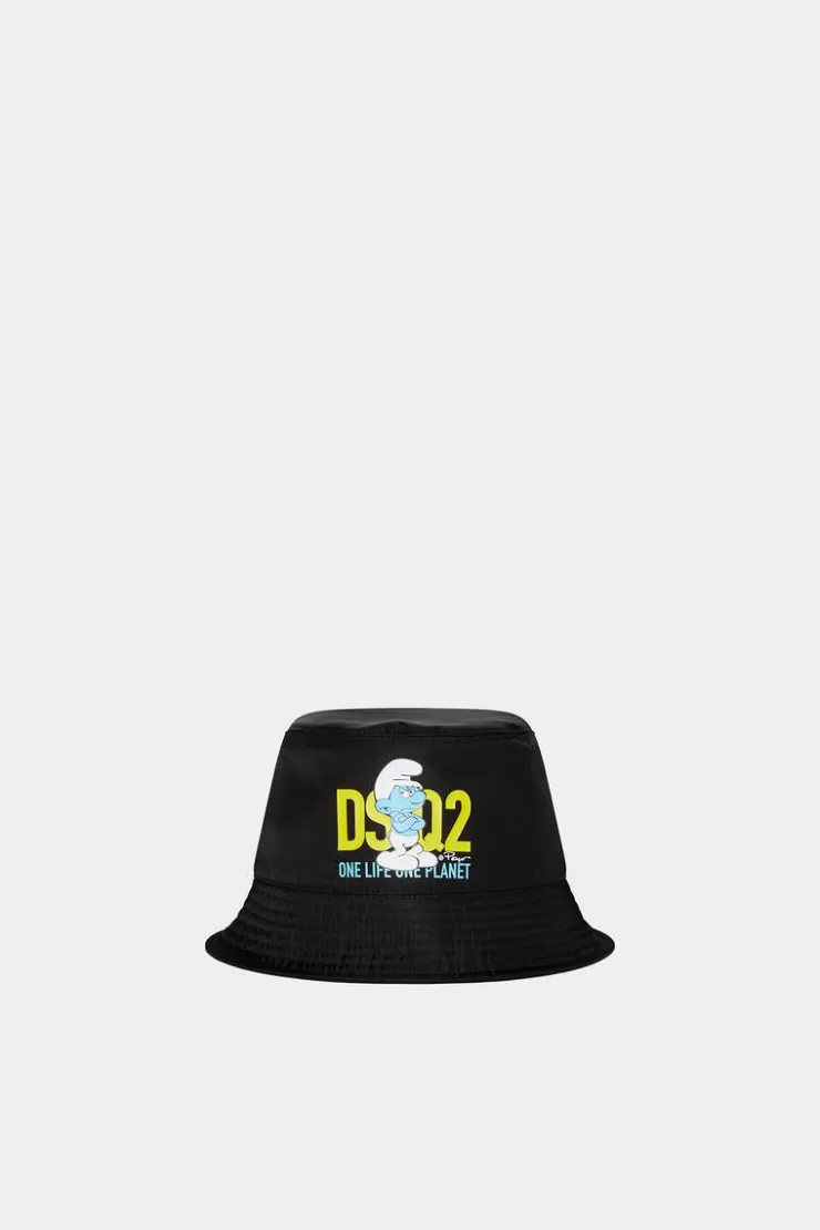 Dsquared2 Smurfs Bucket>Uomo Cappelli