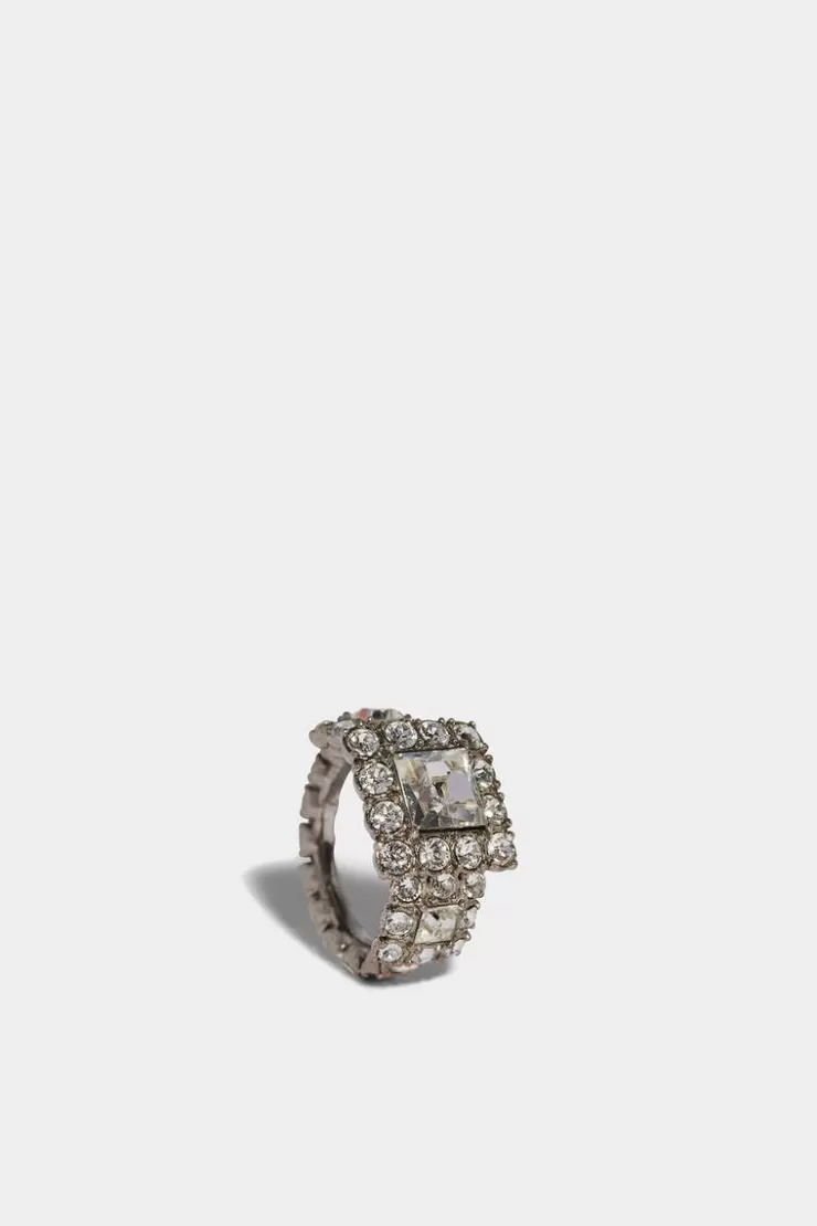 Dsquared2 Sparkle Ring>Uomo Gioielli