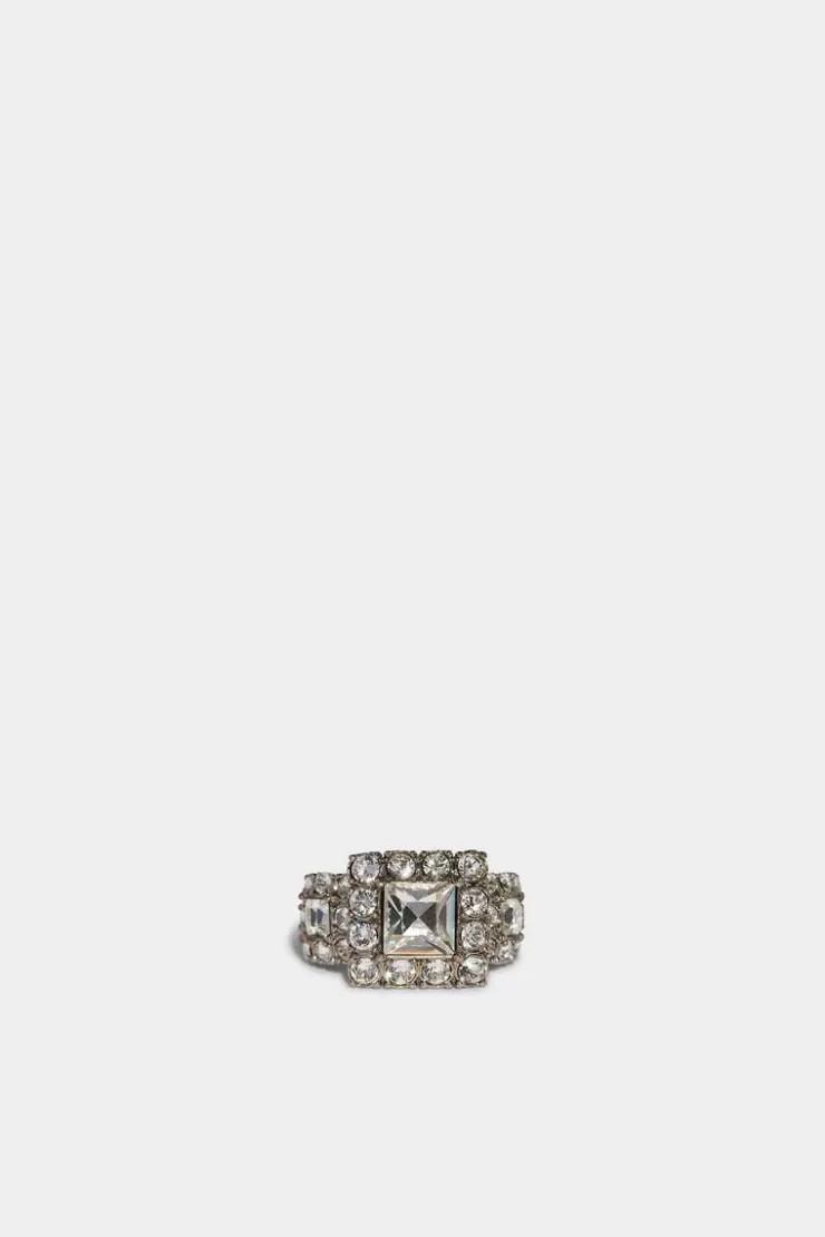 Dsquared2 Sparkle Ring>Uomo Gioielli