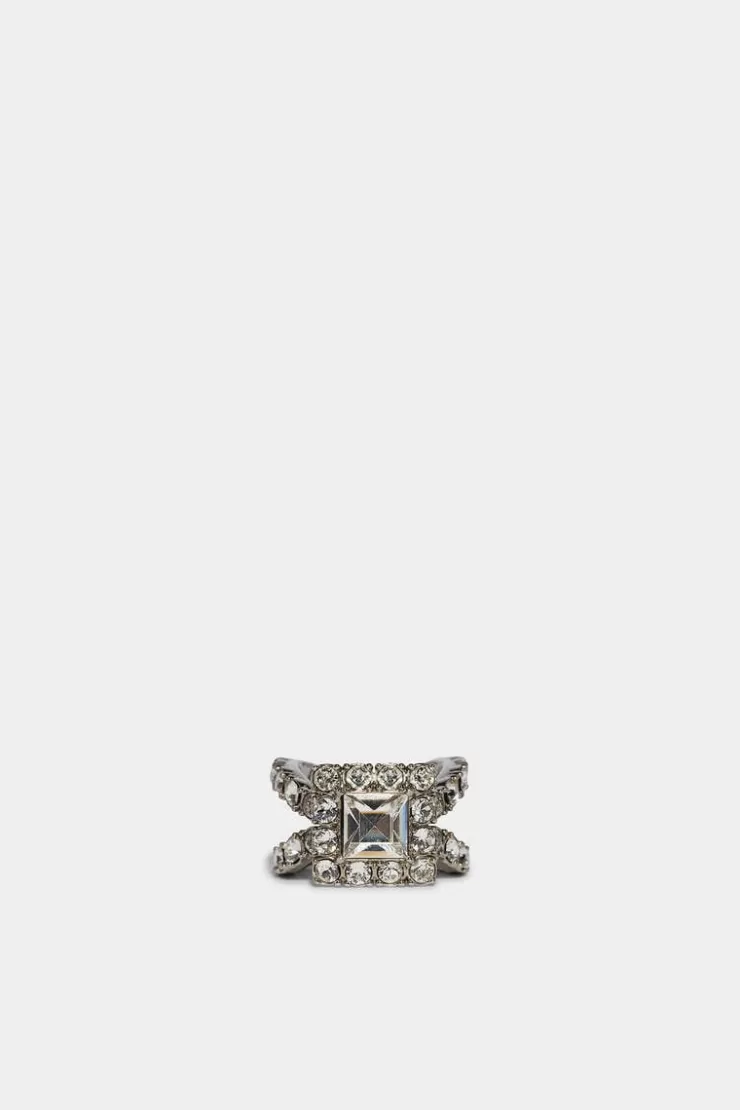 Dsquared2 Sparkle Ring>Uomo Gioielli
