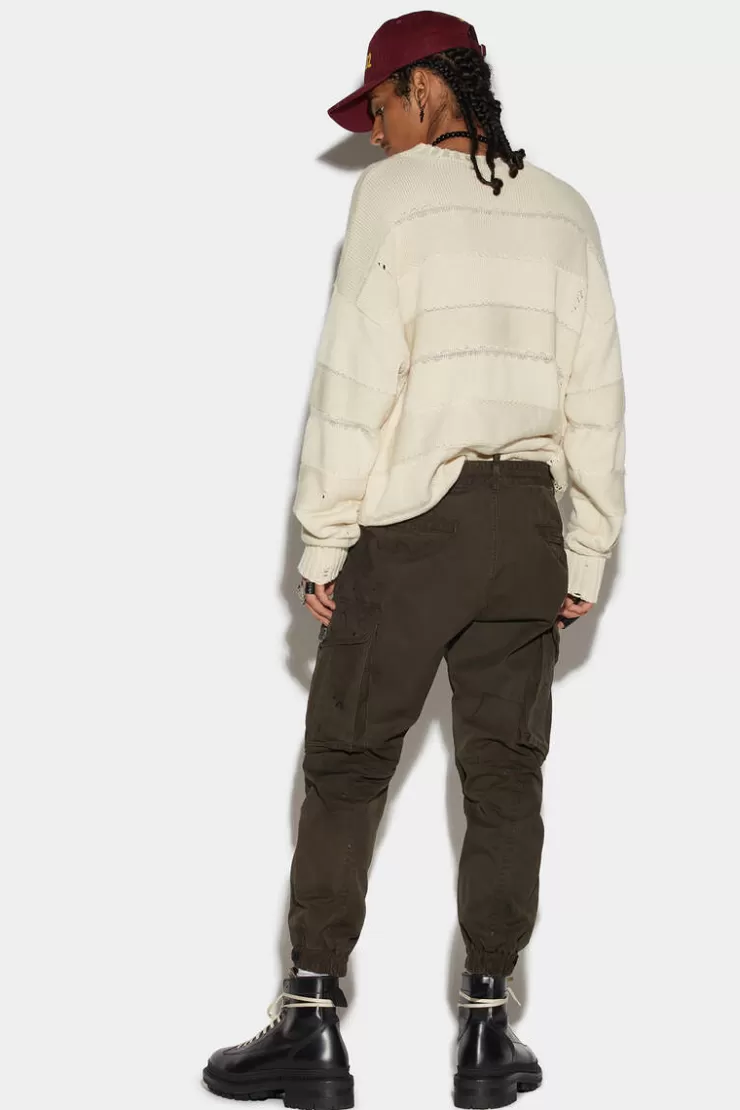 Dsquared2 Splatter Cyprus Cargo Pants>Uomo Pantaloni