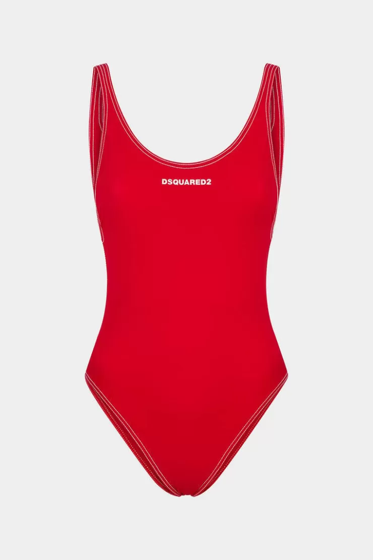 Dsquared2 Sporty Basic One-Piece>Donna Costumi