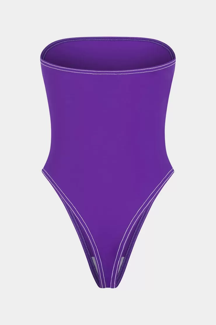 Dsquared2 Sporty Basic One-Piece>Donna Costumi