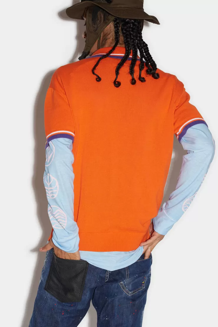 Dsquared2 Sporty Shortsleeves Polo>Uomo Maglieria