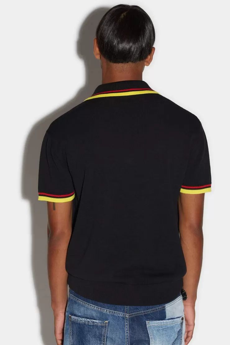 Dsquared2 Sporty Shortsleeves Polo>Uomo Maglieria